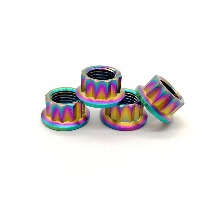 titanium 12 point flange nut price