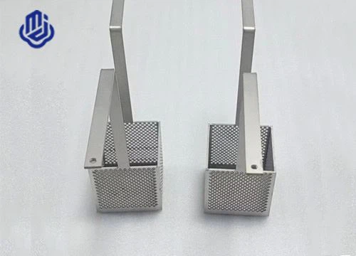 Cestello dell'anodo di titanio dell'elettrodo di platino
