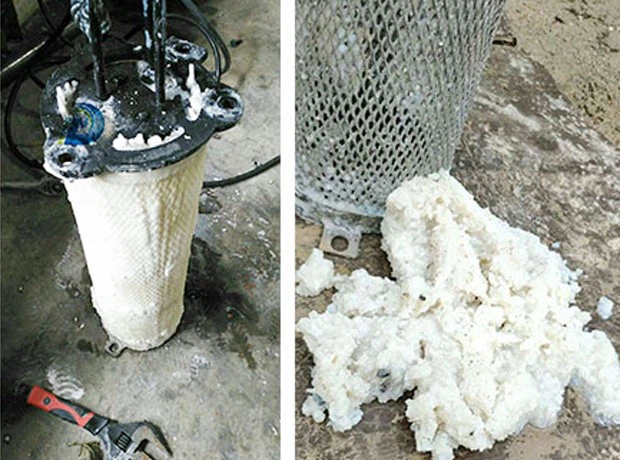 Titanium anode for cooling circulating water